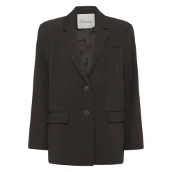 DAMES My Essential Wardrobe Jassen^Elegante Espresso Blazer Jas