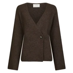 DAMES Neo Noir Elegante gebreide vest met V-hals