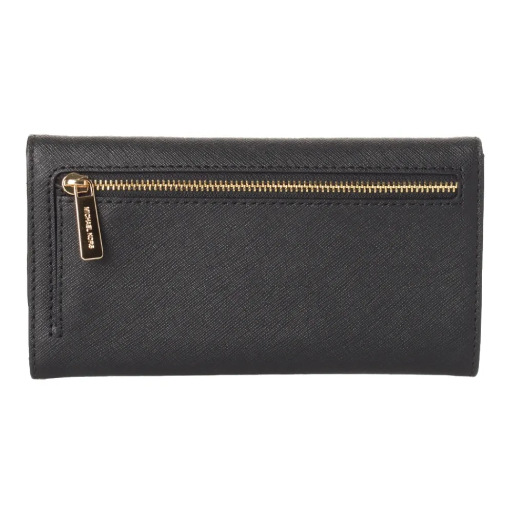 DAMES Michael Kors Portefeuilles^Elegante gestructureerde portemonnee met drukknoopsluiting