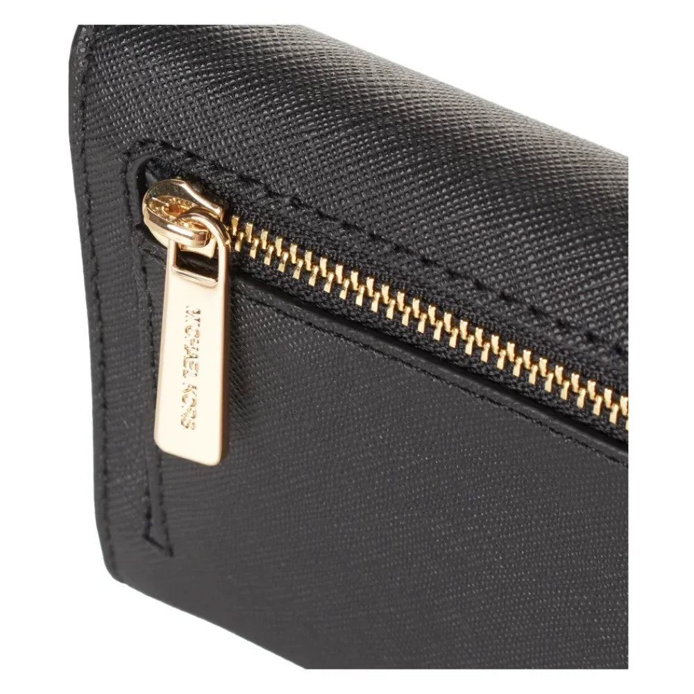 DAMES Michael Kors Portefeuilles^Elegante gestructureerde portemonnee met drukknoopsluiting