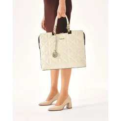 DAMES Kazar Elegante gewatteerde leren aktetas