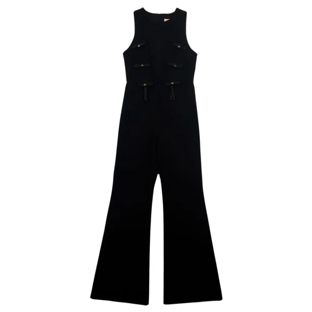 Elisabetta Franchi Elegante Jumpsuit Jurk