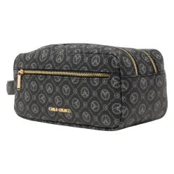 DAMES Carlo Colucci Elegante Kosmetische Tas met Logoprint