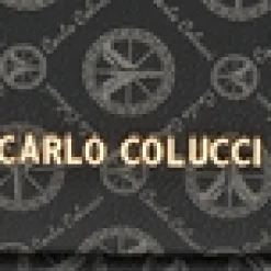 DAMES Carlo Colucci Elegante Kosmetische Tas met Logoprint