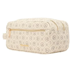 DAMES Carlo Colucci Elegante Kosmetische Tas met Logoprint