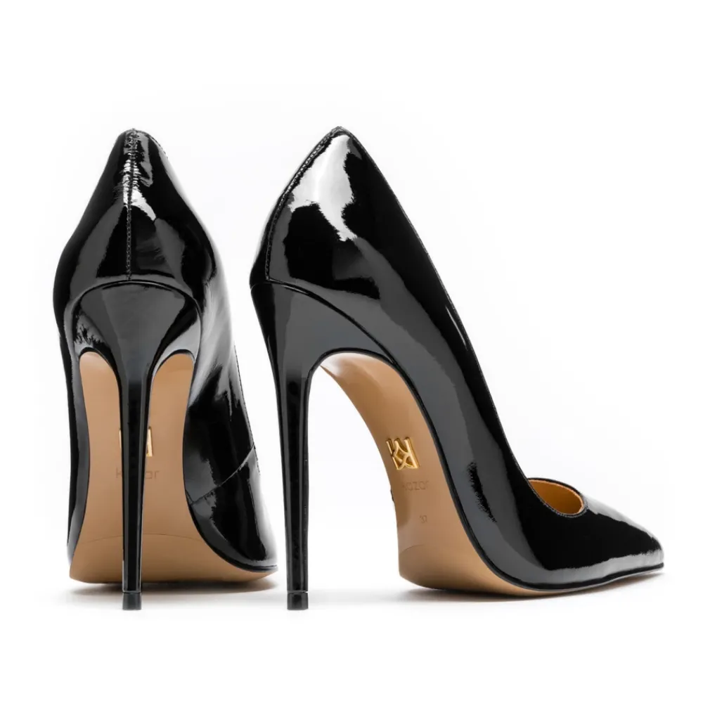 DAMES Kazar Pumps^Elegante Lakleren e Pumps