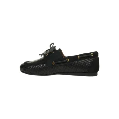 DAMES Billi Bi Elegante Leren Mocassins Nero AW25