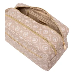 DAMES Carlo Colucci Elegante Logo Print Toilettas