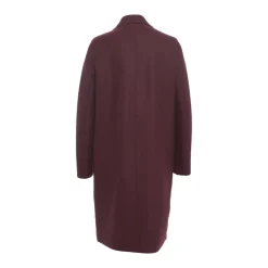 DAMES Harris Wharf London Elegante Minimalistische Wollen Jas AW25