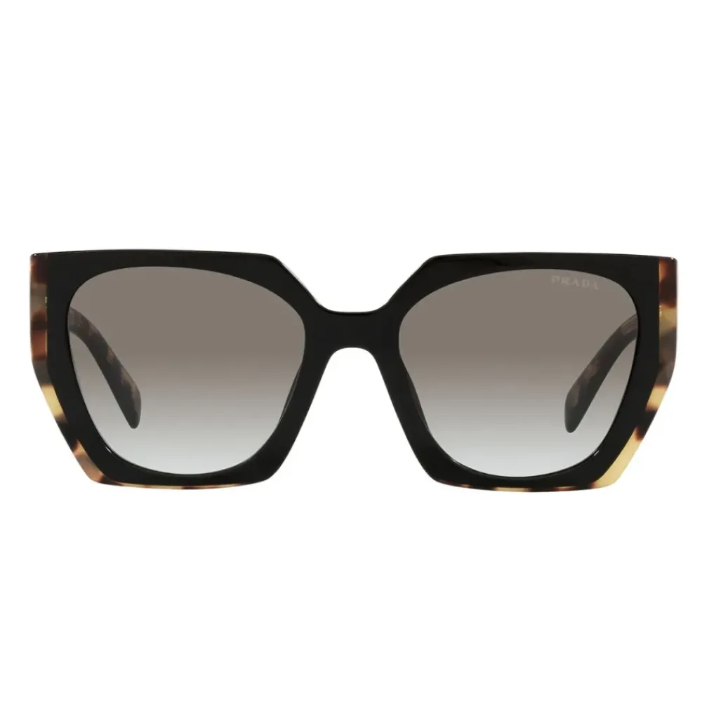 DAMES Prada Elegante Oversize Rechthoekige Zonnebril