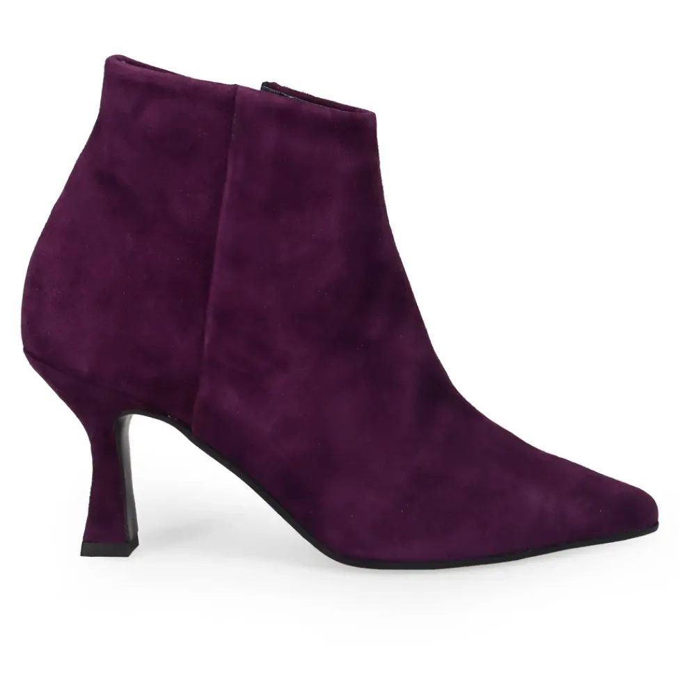 DAMES Sangiorgio Enkellaarsjes^Elegante e Suède Enkellaarzen