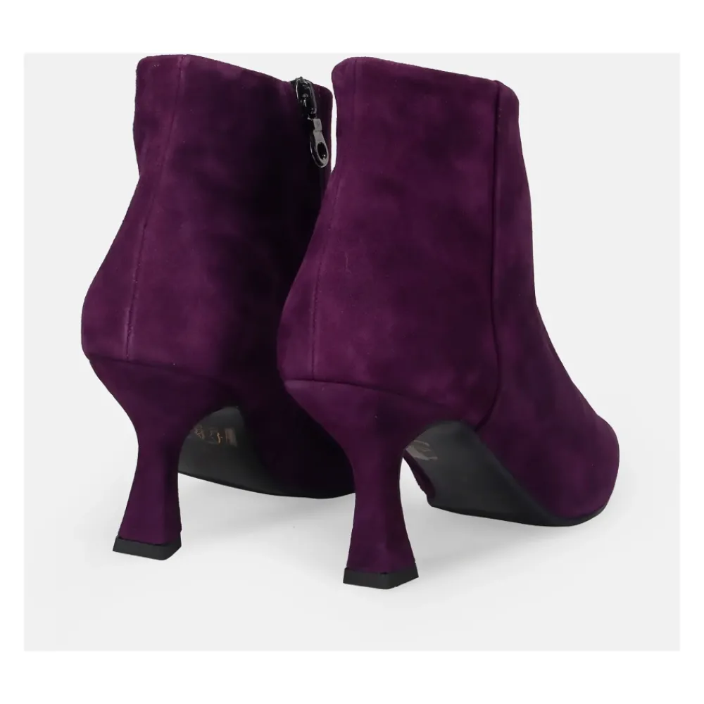 DAMES Sangiorgio Enkellaarsjes^Elegante e Suède Enkellaarzen