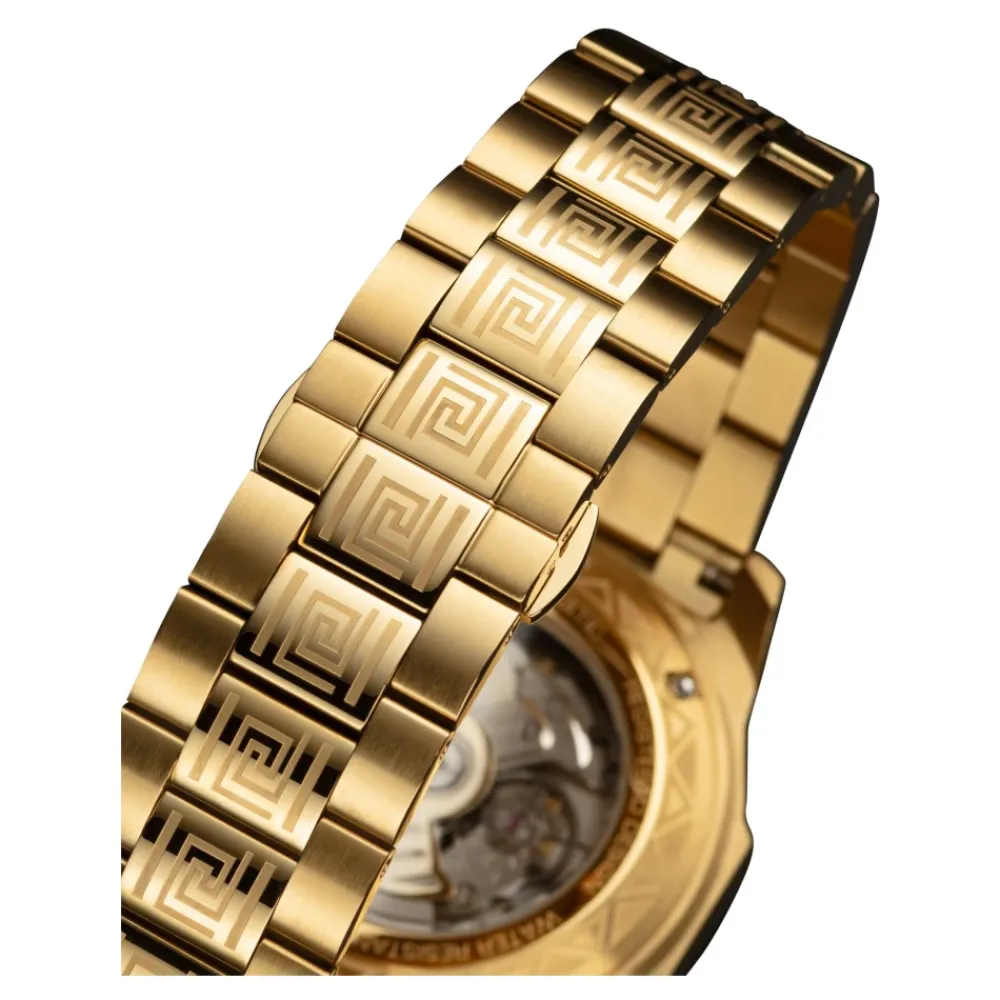 Heren Carlo Colucci Horloges^Elegante roestvrijstalen horloge