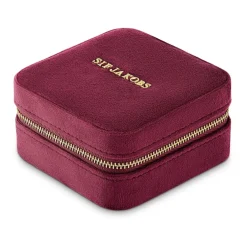 DAMES Sif Jakobs Jewellery Juwelen^Elegante Sieradendoos Bordeaux