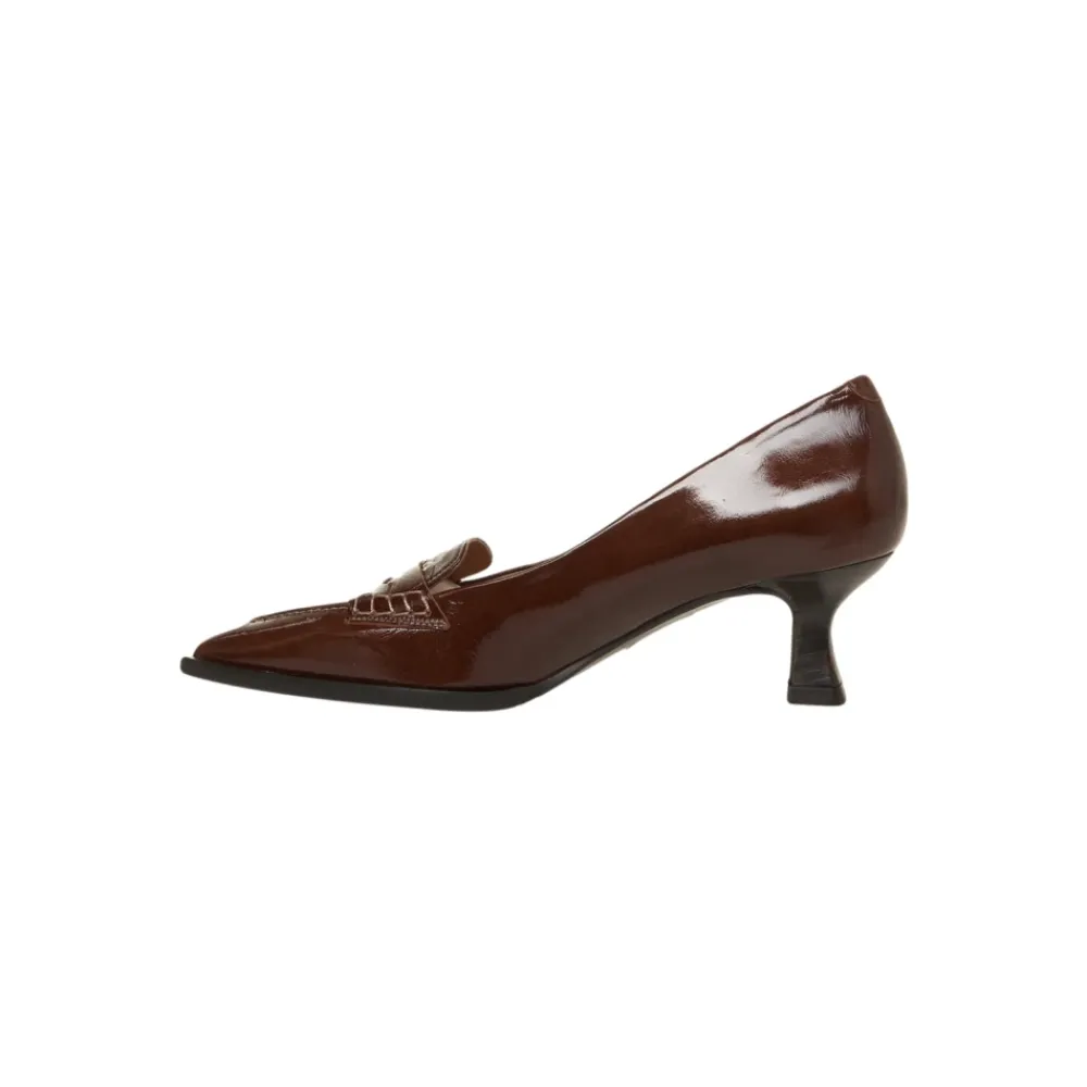 DAMES Billi Bi Elegante Suède Pumps Marrone AW25