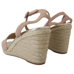 DAMES Prada Elegante suède sleehak sandalen