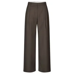 DAMES Samsøe Samsøe Broeken^Elegante Wijde Broek met Stretchstof