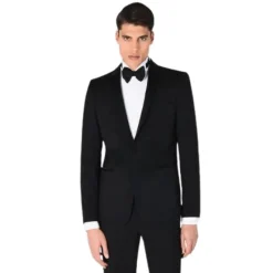 Heren Emporio Armani Elegante Wollen Smoking Tuxedo