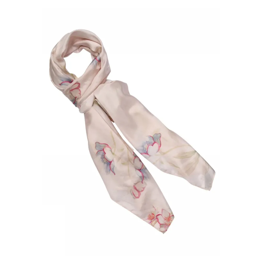 DAMES Gustav Sjaals^Elegante Zijden Sjaal