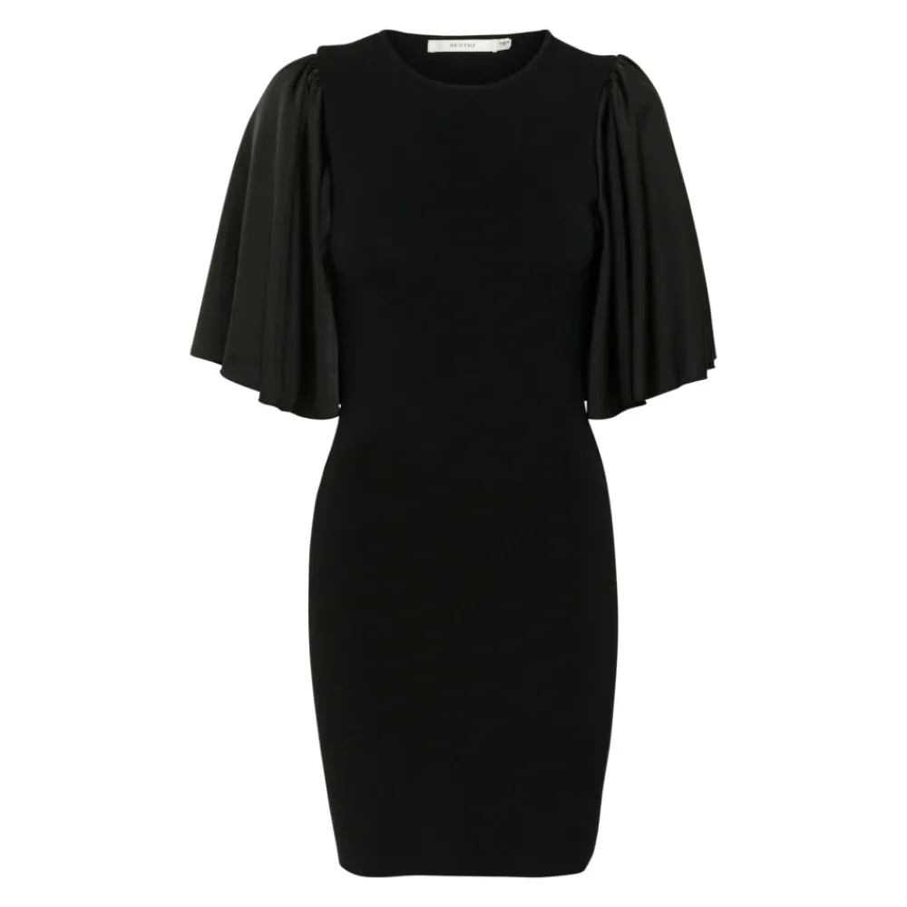 DAMES Gestuz Jurken^Elegante e Korte Jurk met Volantmouwen