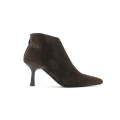 DAMES Gisel Moire Enkellaarsjes^Elise Ankle Boots