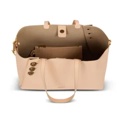 DAMES Balmain Shoppers^Emblème generfd kalfsleer tote tas