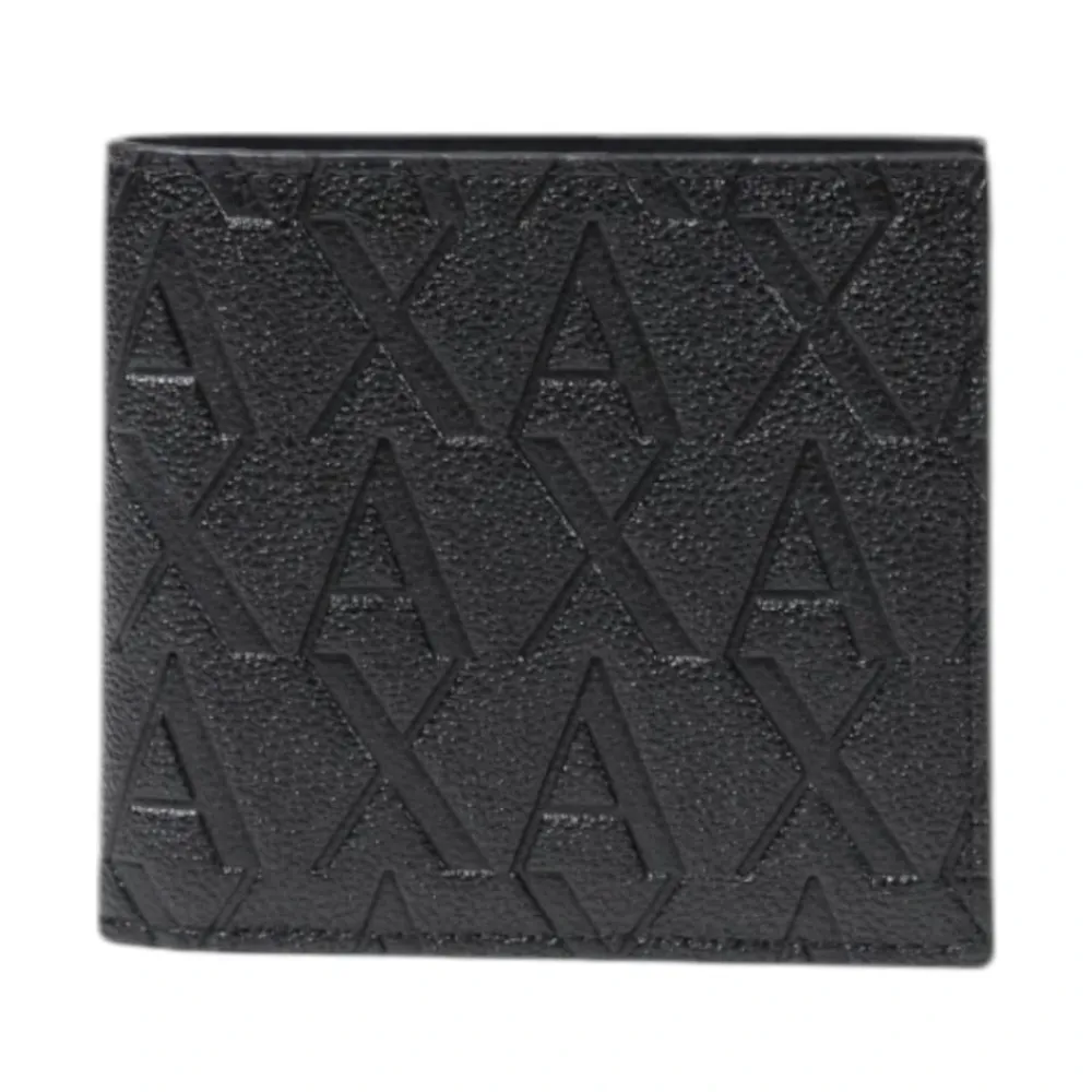 Heren Armani Exchange Embossed Logo Wallet