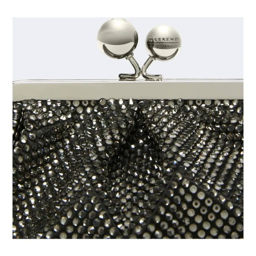DAMES Weekend Max Mara Clutches^Emy Pasticcino Kristal Mini Tas