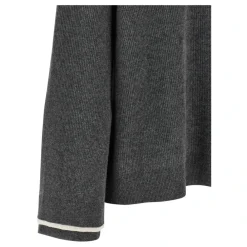 DAMES Brunello Cucinelli Hoodies & Sweatvesten^Engelse Rib Hoodie Trui