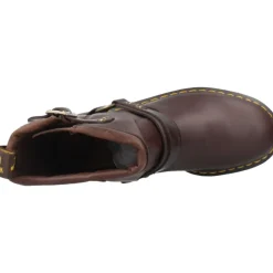 DAMES Dr. Martens Enkellaarsjes|Laarzen^Enkellaarzen met Anistone-harnas