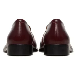 DAMES Cesare Gaspari Equestrian Chic Loafers - Bordeaux