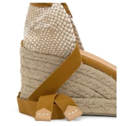 DAMES Castañer Sleehakken^ESPADRILLE MET 7 CM SLEEHAK