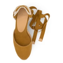 DAMES Castañer Sleehakken^ESPADRILLE MET 7 CM SLEEHAK