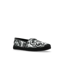Heren Dolce & Gabbana Espadrilles met Majolica-print