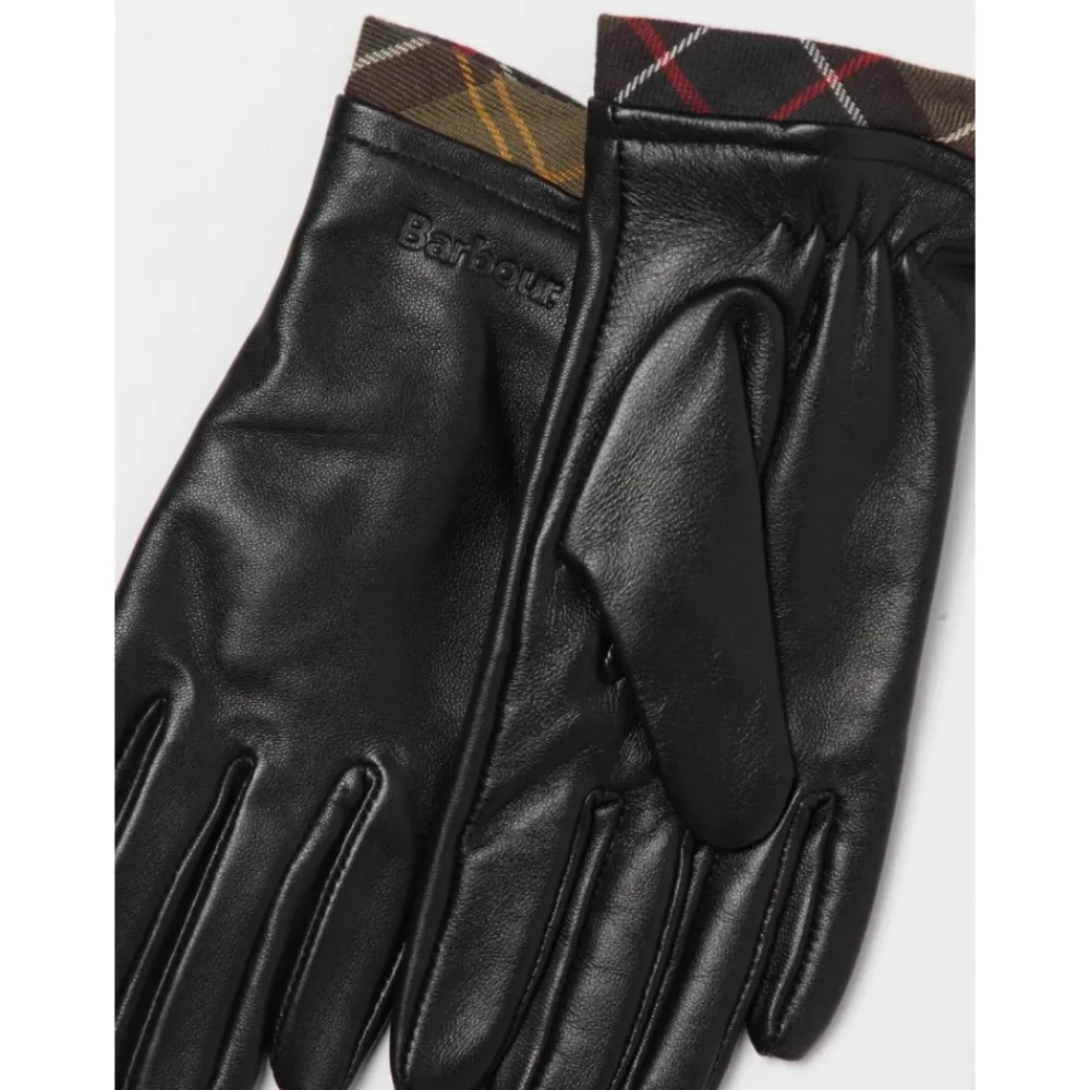 DAMES Barbour Handschoenen^Essential Leather Gloves