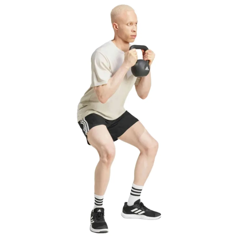 Adidas Trainingsbroeken^Essentials Training 3-Stripes Woven Shorts