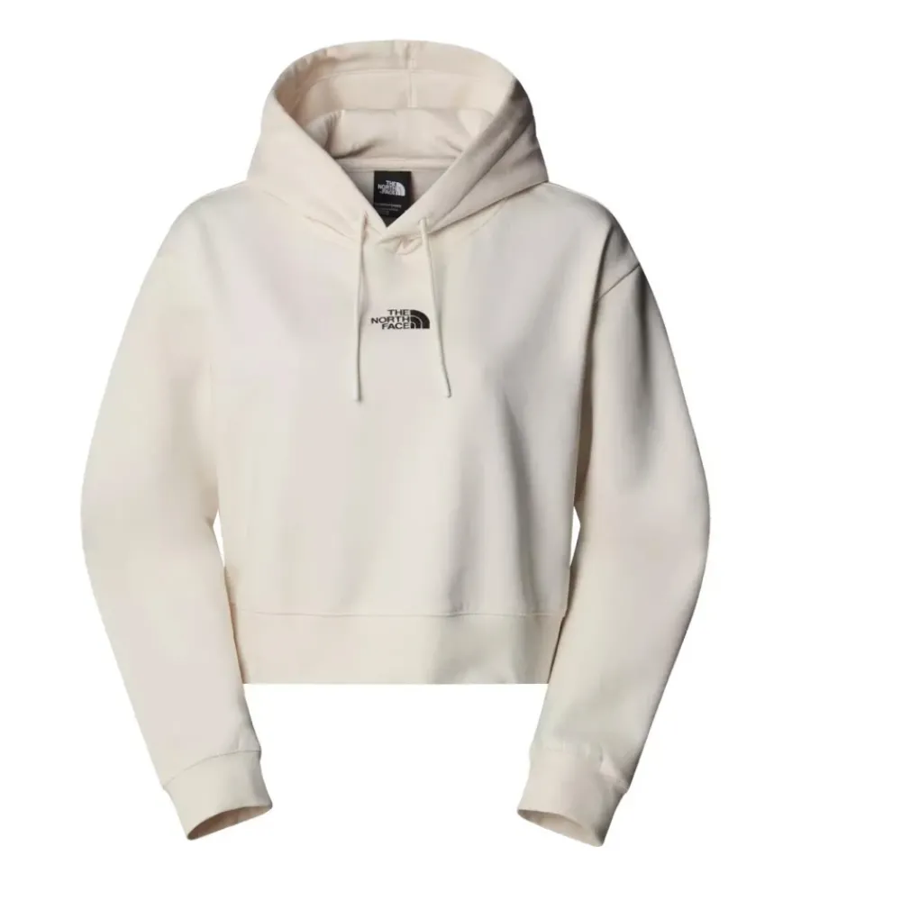 DAMES The North Face Essentiële Cropped Hoodie voor avonturen