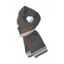 DAMES Gustav Etine Gestreepte Lurex Sjaal