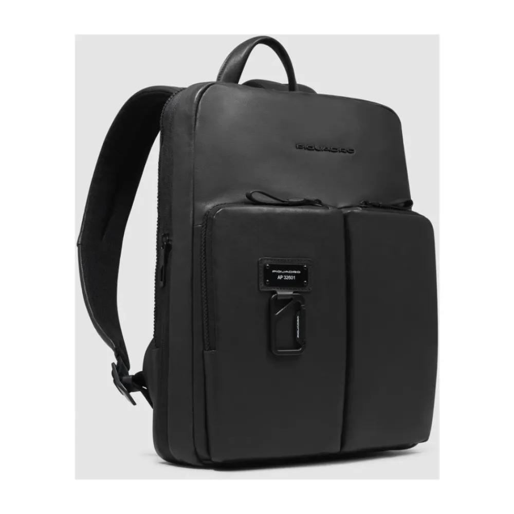 Heren Piquadro Rugzakken^Expandable, slim laptop and iPad® backpack withRFID and shock-absorbing protection