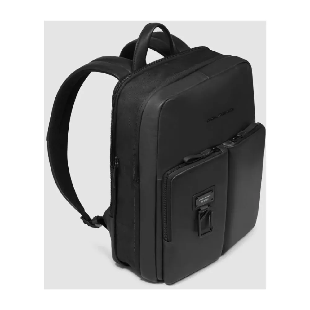 Heren Piquadro Rugzakken^Expandable, slim laptop and iPad® backpack withRFID and shock-absorbing protection