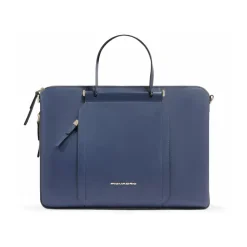 DAMES Piquadro Laptoptassen^Expandable, slim women's laptop bag with iPad® compartment, shock absorbing and RFID protection