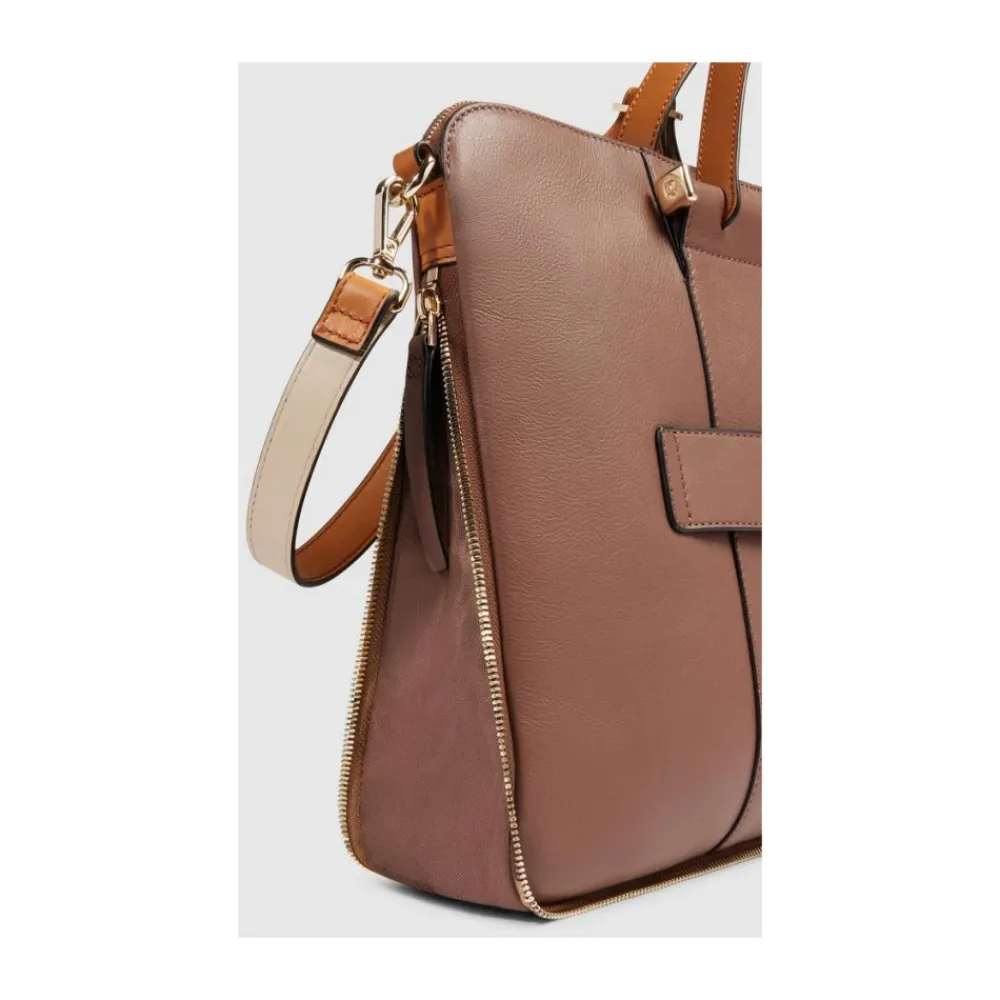 DAMES Piquadro Expandable, slim women's laptop bag with iPad® compartment, shock absorbing and RFID protection