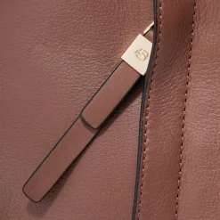 DAMES Piquadro Expandable, slim women's laptop bag with iPad® compartment, shock absorbing and RFID protection