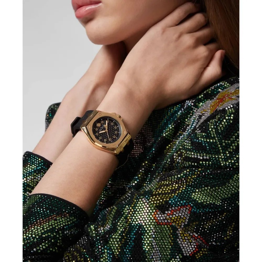 DAMES Philipp Plein Horloges^Extreme Lady Crystal Horloge