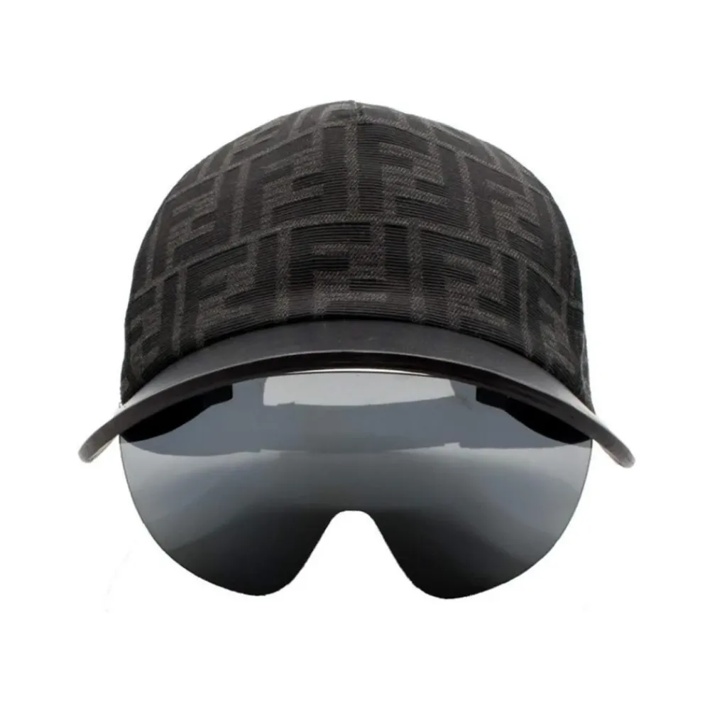 Heren Fendi Zonnebrillen^Eyecap FE40022U 01C Zonnebril