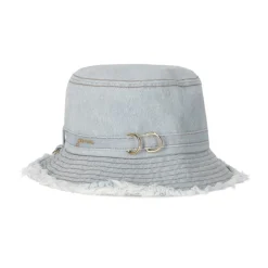 DAMES Ganni Faded Denim Bucket Hat