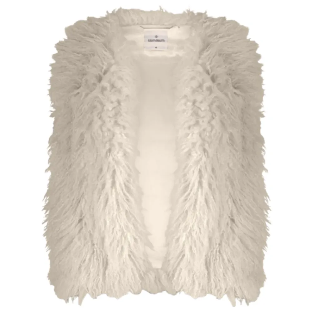 DAMES Summum Woman Jassen^Faux Fur Gilet