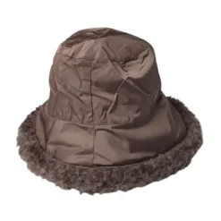 DAMES BomBoogie Faux Fur Donkere Hoed