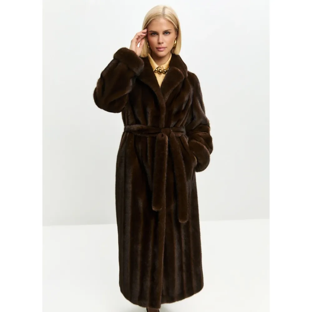 DAMES Cesare Gaspari Jassen^Faux Fur Shearling Jackets