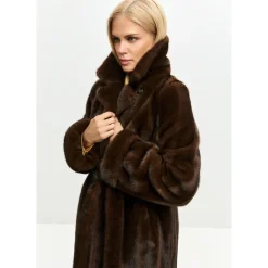 DAMES Cesare Gaspari Jassen^Faux Fur Shearling Jackets